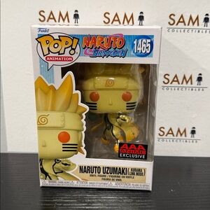 Funko PoP! Animation Naruto Uzumaki (Kurama Link Mode) #1465 + protector